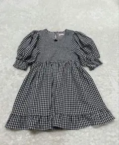 little sunny bite ギンガムチェックオーバー