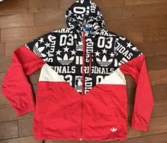 adidas Originals トレフォイル スター柄 ナイロンジャケット