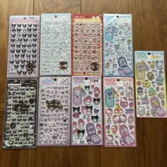 【正規品】ボンボンドロップシール　はっぴーフォン　プチドロップシールなど11枚