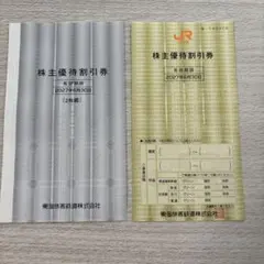JR東海　株主優待割引券　東海旅客鉄道株式会社　3枚のサムネイル