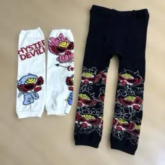ヒステリックミニ レギンス＆レッグウォーマーセット