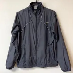 NIKE S ナイロンジャケット ベンチレーション メッシュ裏地 ランニング