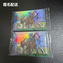 サラブレッドホースコレクションツインウエハース第3R フリオーソ　【金箔サイン】