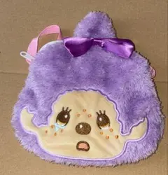 モンチッチ ぬいぐるみポシェット2 パープル（匿名配送