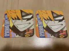 僕のヒーローアカデミア 原画展 爆豪勝己 アートコースター 2枚セット