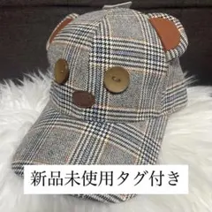 【新品未使用】USJ ミニオン ティム キャップ ユニバ チェック柄 冬