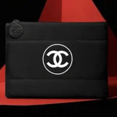 [新品]CHANELシャネル　メイクアップポーチ　ノベルティ