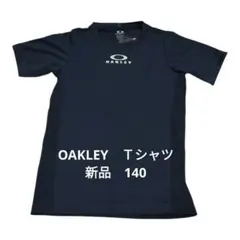OAKLEY Tシャツ ネイビー 140サイズ 新品のサムネイル