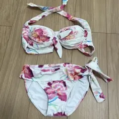 フラワープリント セパレート水着