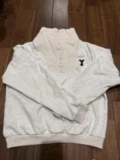 ハーフジップ トレーナー