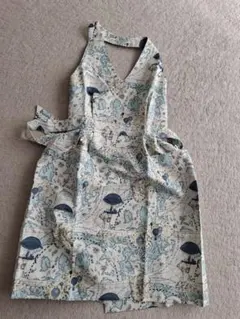 未使用　ヨシエイナバ×JAL　機内販売エプロン　気球地図柄