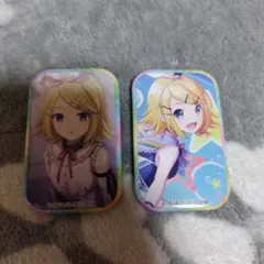 プロセカ キャラクター缶バッジ 2個セット 鳳えむ 鏡音レン - メルカリ