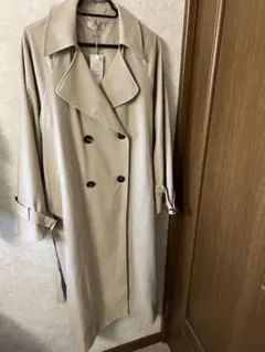 【新品タグ付】BLATE トレンチコート ロング ライトベージュ Mサイズ