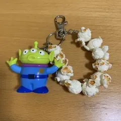 東京ディズニーリゾート リトルグリーンメン ポップコーン キーホルダーのサムネイル