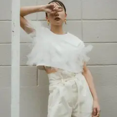 新品未使用 Knuth Marf docking tulle topsピスタチオ 2026年最新】knuthmarf docking tulle topsの人気アイテム - メルカリ