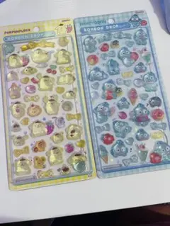 【正規品】ボンボンドロップシール　ハンギョドン ポムポムプリン 2枚セット