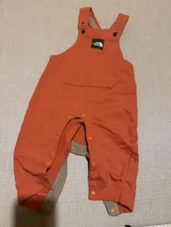 オレンジ オーバーオール 95cm未満