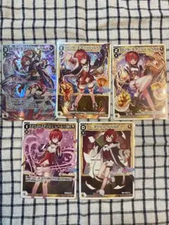 にじさんじWIXOSS 　アンジュ・カトリーナ　 5枚セット