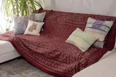 ✧シック×ボタニカル✧ アジュラック カンタキルト bordeaux/beige