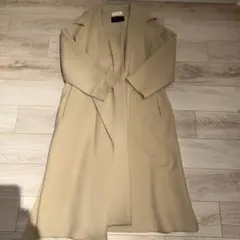 MANTECOフードリーバーコート　アイボリー