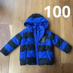 BRANSHES ブランシェス　中綿アウター100サイズ ブラック/ブルー