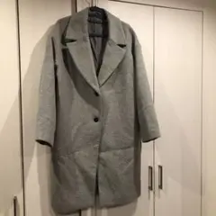 チェスターコート グレー