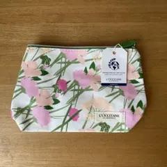 L'OCCITANE 花柄ポーチ