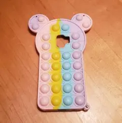 GALAXY　ギャラクシー　s9　スマホケース　ソフトシリコン　くま　ちいかわ