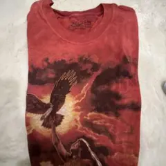 THE MOUNTAIN グラフィックTシャツ L レッド