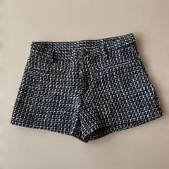 ツイード ショートパンツ