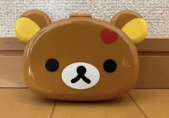 【リラックマ】プラスチック 小物入れブラウン