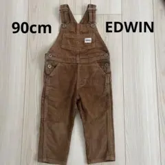 EDWIN コーデュロイオーバーオール ブラウン