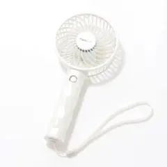 【Francfranc】フレ ハンディファン ウェーブ パール ホワイトのサムネイル