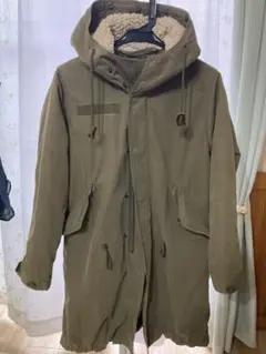 earth music&ecology モッズコート カーキ