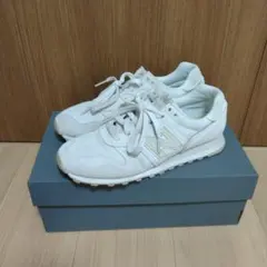 ニューバランス　WL373SJ2 23,5cm スニーカー　ライトグレー