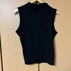 GU ブラック ノースリーブ タンクトップ XL