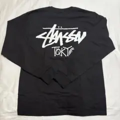 黒M stussy tokyo L/S Tee 東京 ロンT