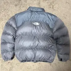 超レア 00s ノースフェイス ヌプシ センターロゴ ダウン 700フィル