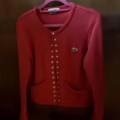 ラコステカーディガン