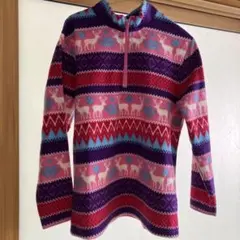 イグニオ鹿柄ノルディックデザイン トップス 130