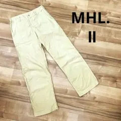 MHL. コットンワークパンツ アジャスター付き Mのサムネイル