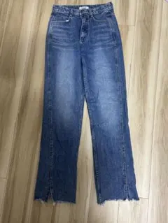 【着画あり】3.3 field tripハイウエスト デニム