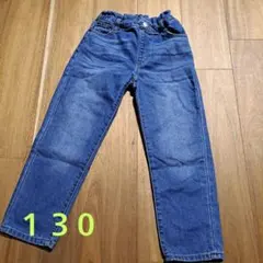 デニム 女の子 130 ウエスト調整可