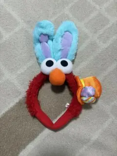 【最終お値下げ】ユニバ　USJ セサミストリートエルモ　カチューシャ　イースター