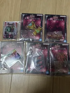 ガンダムユニコーン　一番くじ　アクリルチャーム5個　アクリルスタンド1個