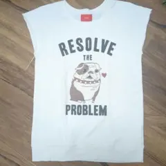 RCWB 半袖Tシャツ ホワイト ブルドッグプリントのサムネイル