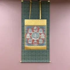掛軸 釈迦三尊仏 松尾香風作 - メルカリ