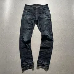 00s archive grunge denim pants Y2K 鬼髭 お兄