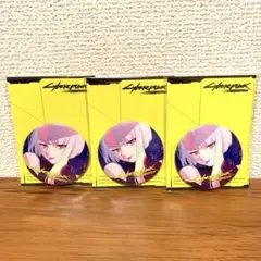サイバーパンク　エッジランナーズ　 缶バッジ　ルーシー　3枚