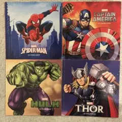 英語絵本　マーベル　4冊セット